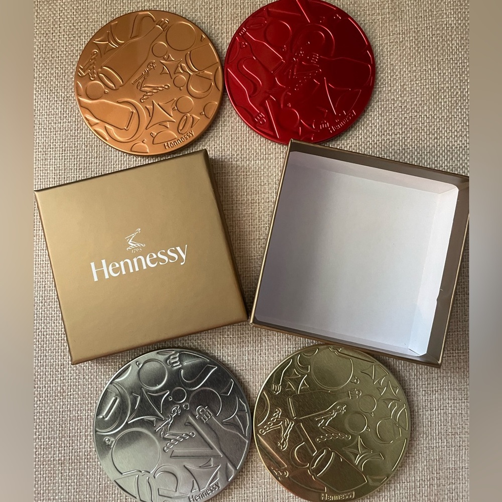 Limited edition Hennessy Coasters.